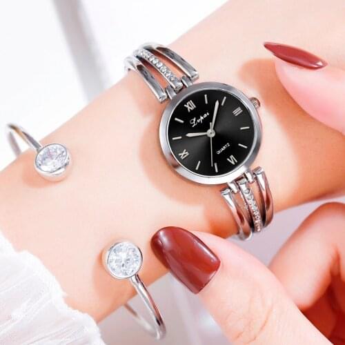 Ladies Exquisite Dress Bracelet Quartz Wristwatches Female Electronic Clock Led Microcontroller Kit Orologio Uomo Automatic