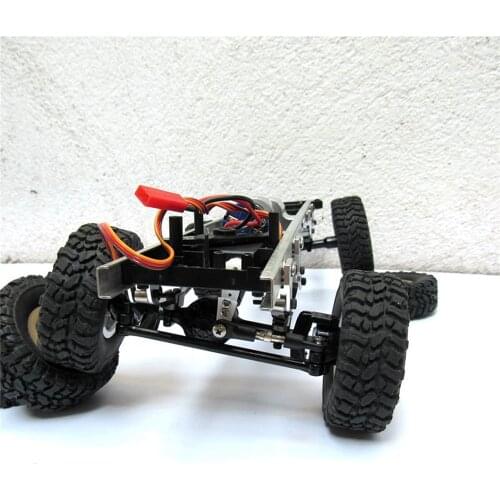 1/2 Pair lifting metal lugs + large race steel plate for WPL B1 B-1 B14 B-14 B16 B24 B-24 C14 C-14 C24 C-24 RC Car Spare Parts