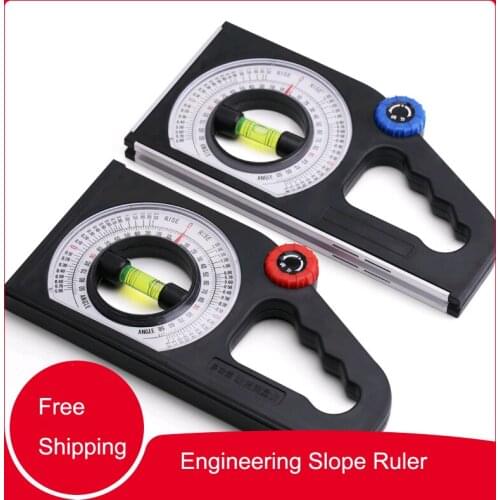 1 Pcs Calibration Protractor Level Angle Inclinometer Finder Magnetic Slope Measurement Meter Level Gauge Tool Free Shipping
