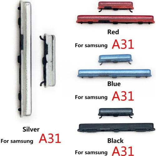 20Pcs/ Lot Mobile Phone Side Key Power and Volume Buttons Replacement For Samsung A31 A51 A70 A71
