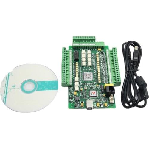 3Axis 4 Axis Mach3 Stepper Motor Controller Motion Card Breakout Board Interface Adapter for CNC Milling Machine