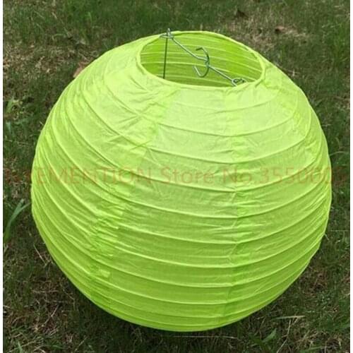 300pcs 8''(20cm) Mix Color Round Paper Lantern Chinese Lantern Lamps Festival Wedding Decoration Party Lanterns