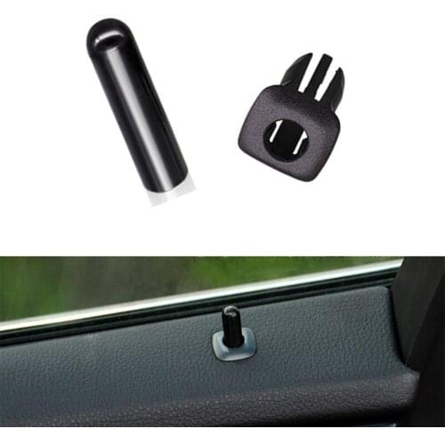 ABS+PC Car Door Latch Pin Door Lock Pin Seat Cover Trim for BMW F10 F02 F07 E70 E84 E90 F35 F18 E89 X5 X3 X1 330i 325i