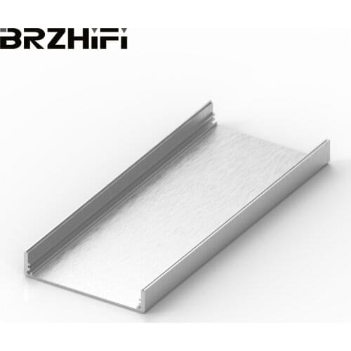 High Quality Customized 6061 Aluminum Extrusion Profile For Audio Power Amplifier Case CNC Driling