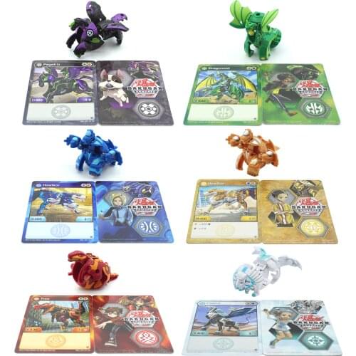 Bakugan Battle Planet 2020 New Style Dragonoid Trox Howlkor Pegatrix Pharol Deformable Battle Toys Action Figure Model Boy Toys