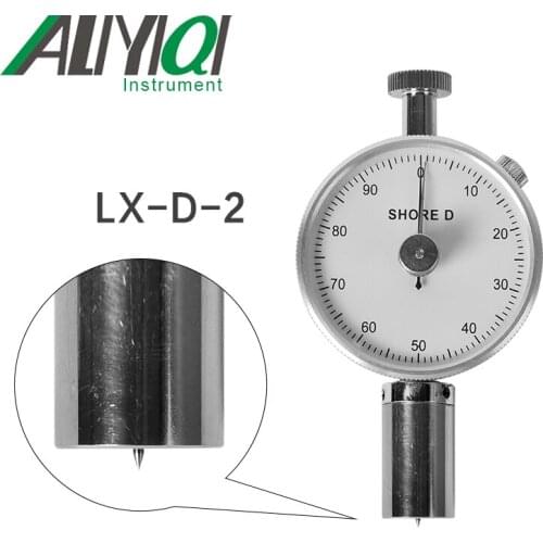 Free Shipping LX-D-2 High Presicion Rubber Durometer Hardness Shore Hardness Tester
