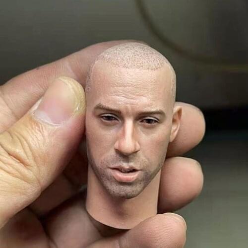 Pre-order 1/6 WWII U.S. Rangers Caparzo Head Sculpt Male Soldier Head Carving Model Fit 12 inch Action Figure