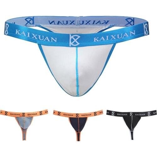 Men Sexy Underwear Personal Briefs Bikini G-string Thong Jocks Tanga Underwear Shorts T-back Briefs Thongs