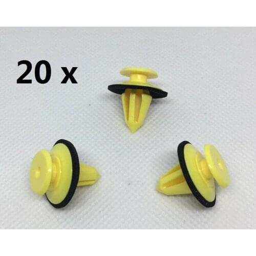 FOR Land Rover Discovery3 LR3 Exterior Windscreen A-Pillar Trim Clips DYC500020