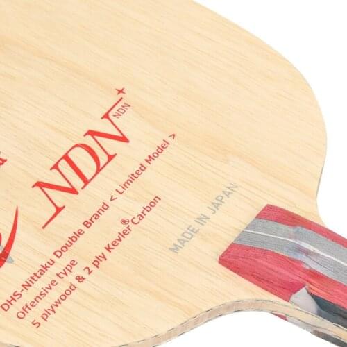 New DHS nittaku Table tennis racket ping pong blade FL OFF+ NDN carbon