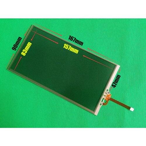 New 7"inch 167x90mm,167mmx90mm Touch Screen Panels for 9704-T Car DVD navigation Touch screen digitizer glass Free Shipping