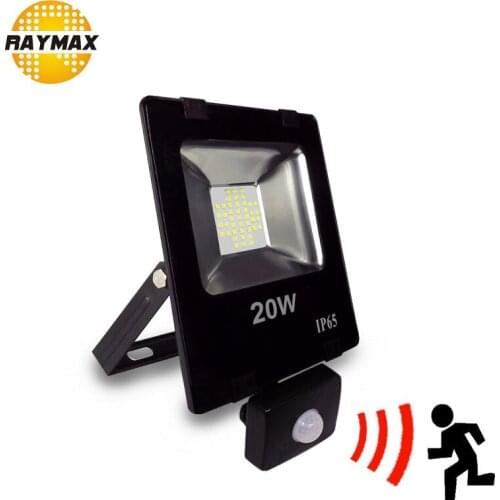 Motion Sensor LED Flood Light AC 220V 10W 30W 50W Waterproof IP65 Outdoor Lighting Reflector Floodlight Lamp security outdoor
