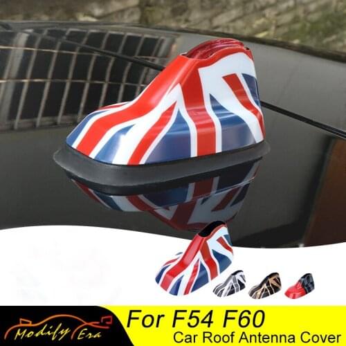Car Styling Accessories Roof Antenna Base Decoration Cover Sticker For BMW MINI Cooper Clubman F54 F60 Countryman Exterior Trim