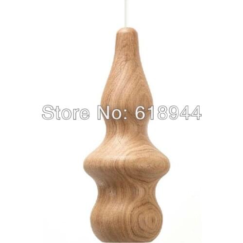 Freeshipping italian modern novelty wood pendant light, wood lamp dining light, 220v light fixtures lights for home