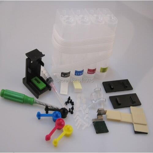 BLOOM Ciss Ink Kits for hp 302 302XL Ink For HP Deskjet 2130 1112 3630 3632 Officejet 4650 4652 4655 ENVY 4516 4520 Printer Ciss