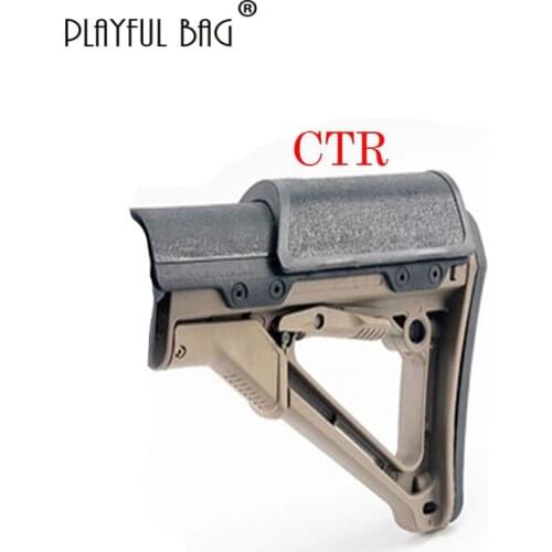 Outdoor shooting club equipment accessories jinming mkm2 gel ball gun CTR V2 AR series shoulder nylon rear shoulder rifle KD1