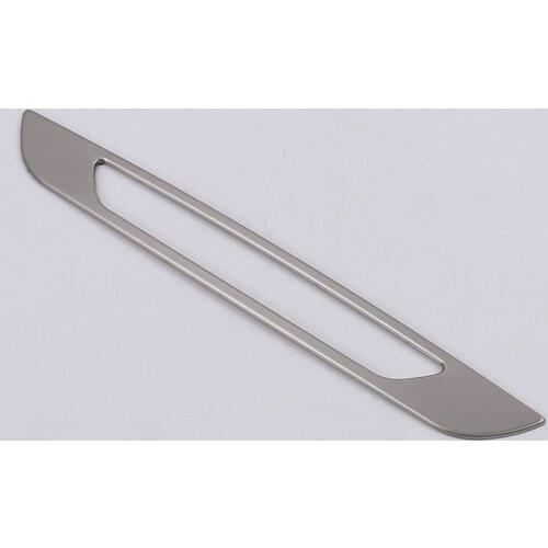 For Kia SportageR 2015-2017 High-quality stainless steel Central control clock display decorative frame Car styling accessories