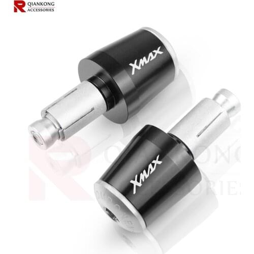 For YAMAHA xmax 125 250 300 400 2007 2018 2019 7/8"22mm CNC Motorcycle Brand new Accessories Handlebars Bar Ends Grips Slider