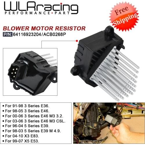 Final Stage Heater Resistor Blower Motor Resistor FSU Aftermarket For BMW 3 5 X3 X5 Series E46 E39 E83 E53 64116923204