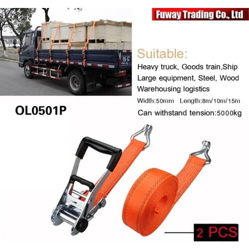 FUWAYDA 5-Ton 15M Heavy Duty Vans Truck Trailers Ships large equipment steel timber Logistics Bale Strap Tensioners Bundle Strap