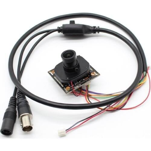 HD 5MP Sony IMX335 AHD TVI CVI CVBs 4in1 Security cctv camera module PCB board with lens osd cable