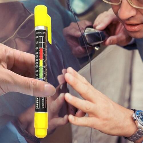 1Pc Auto Lak Test Car Paint Thickness Tester Meter Gauge Crash Check Test Paint Tester With Magnetic Tip Scale Indicate