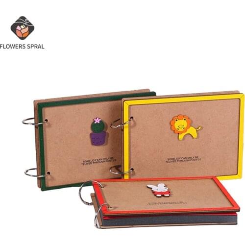 Creative Photo Album Lovers Handmade Gifts DIY Loose-Leaf Sticker Photo Album Childrens Growth Photo Album Home Christmas Gifts