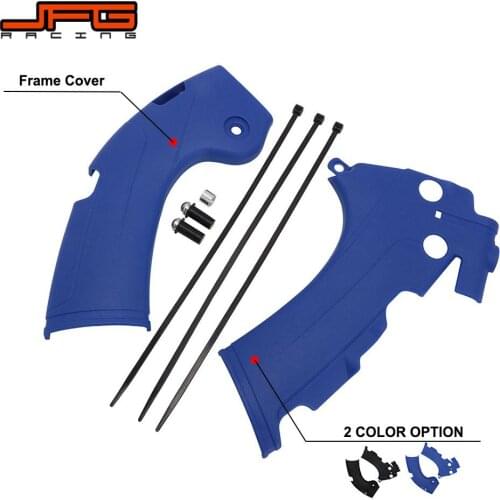 Motorcycle New Plastic Frame Cover Guards Protector For YAMAHA YZ450F YZF450 2018 2019 2020 YZ250F YZ450FX 2019 2020 Dirt Bike