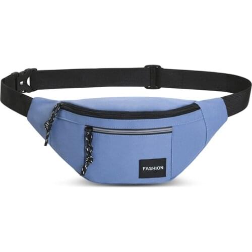 Men Waist Fanny Pack Belt Shoulder Bag Travel Hip Bum Crossbody Purse Chest Phone Pouch