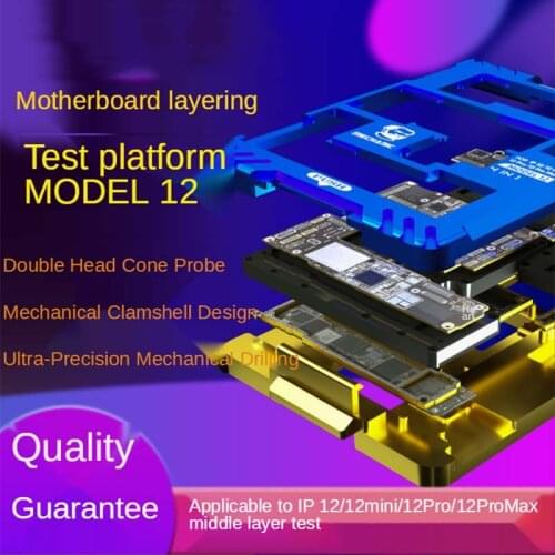 MECHANIC New MODEL12 4in1 Mainboard Test and Maintenance Platform FOR IPHONE 12/ 12mini/pro Max Function Tester Tool