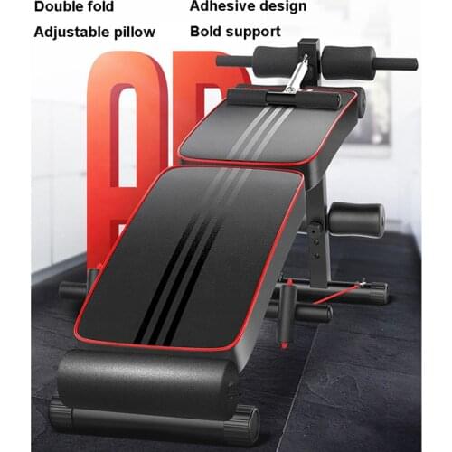 New Fitness Machines For Home Sit Up Abdominal Bench Foldable Fitness Board Abdominal Exerciser Equipments Gym Training