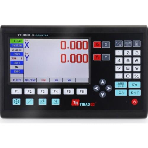 7 In LCD Large Screen Grating CNC Digital Display Lathe Control Panel Controller Board Engraving Milling Machine Control System