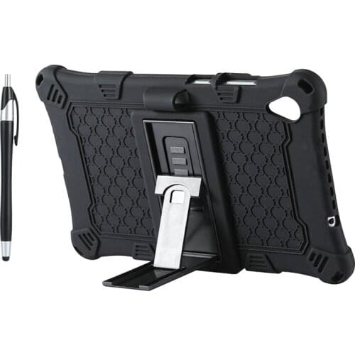 Silicone Case for Lenovo Tab M8 FHD TB-8705F/N Tab M8 HD TB-8505X/F 8inch Tablet Case for Lenovo Tab M8 8705 with Pen