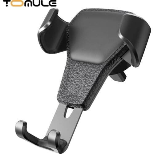 TOMULE Gravity Car Holder For Phone Air Vent Clip Mount Mobile Cell Stand Smartphone GPS Support iPhone 12 11 XS X XR Huawei
