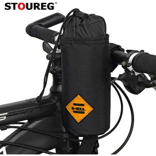 B- SOUL Thermal Insulation Bicycle Bags Water Bottle Carrier Pouch Bike Bags Bicycle Accessories Bike Basket Handlebar Bag