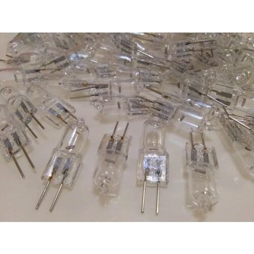 10Pcs(5 boxes) Halogen G4 12V 10w Clear long life g4 12v 20w Dimmable g4 12v 5w 35w 50w 10W 20W