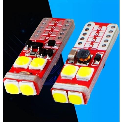 2PCS T10 W5W WY5W 1000LM XBD Chips LED Car Dome Lamps Motor Parking Light License Plate Bulbs Turn Signal Xenon White