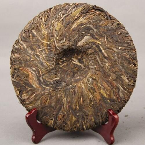 2018 / 2014 Year Lincang Yongde Big Snow Handle Pu-erh Handmade Sheng Bazi Cha 400g Raw Tea Weight Loss