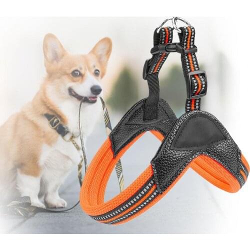 70% Dropshipping!!Dog Harness Adjustable Explosion Proof Traction Tool Durable Pet Supplies for Outdoor