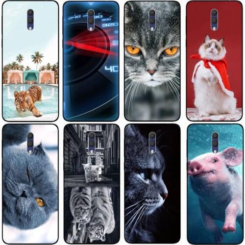 For ALCATEL 1X 2019 Case Rose Wolf Cute Patterned Cover Soft Silicon Phone Case for Alcatel 1 x 2019 Top Quality