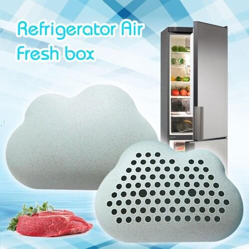 Home Cloud Shape Fridge Refrigerator Air Fresh Box Purifier Charcoal Deodorizer Absorber Freshener Eliminate Odors Smell 3 Color