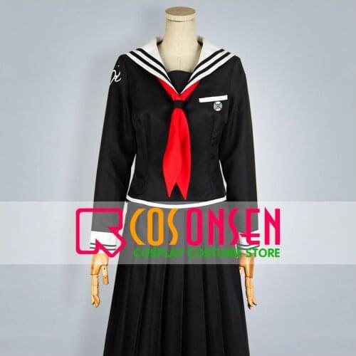 COSPLAYONSEN Dangan Ronpa Touko Fukawa Cosplay Costume All Sizes Custom Made