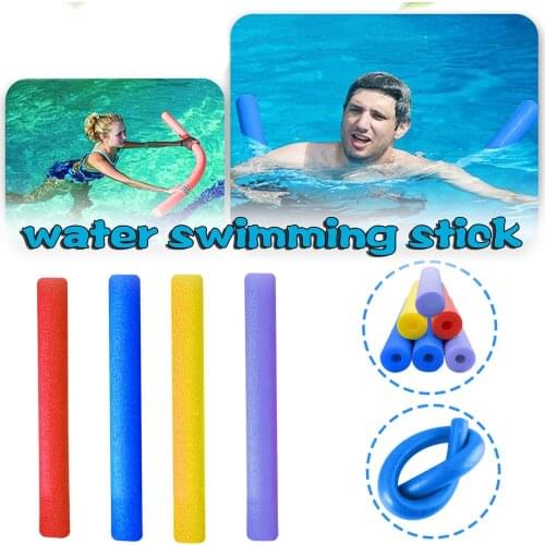 Swimming Pool Noodle On For Frame Pool Noodle Flexible Portable Water Float Aid Foam Rod Noodles Kids Children Water Sports Tool