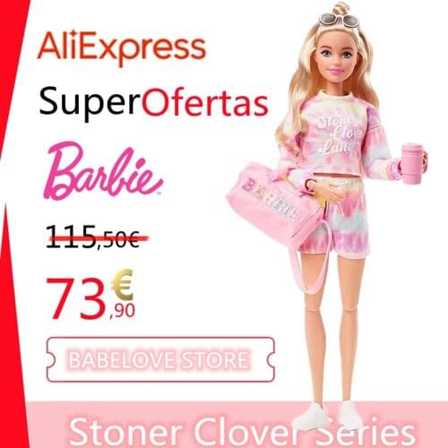 Original Barbie Girl Fashional Doll Stoney Clover Lane Limit Collectable Kid Toys Blonde Princess Birthday Gift GTJ80 For Child
