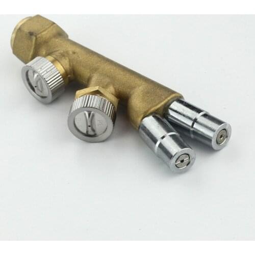 Atomizing Sprayer Nozzle 4 Nozzles Fruit Tree Spray Gun Agriculture Spray Nozzle Fighter Fan Nozzle