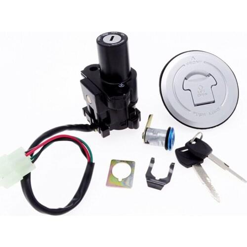 Fit For Honda CBR 600RR CBR600RR 2003 2004 2005 2006 1 Set Motorcycle Ignition Switch Gas Cap Fuel Tank Cover Seat Lock key