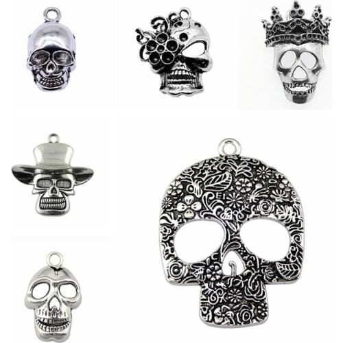 Tristana Skull Charms designer charms for jewelry making diy jewelry kit accessories
