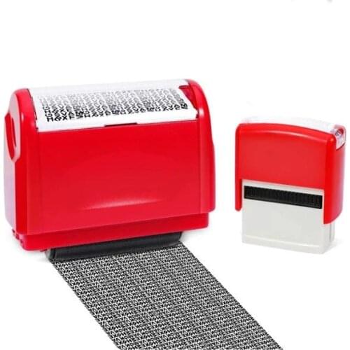 Theft Protection Stamp for Personal Information Privacy Seal Durable Identity Theft Protection Security Self Covering Garbled