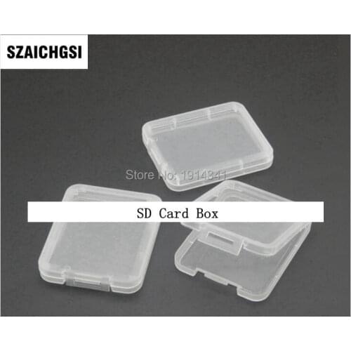 SZAICHGSI CF TF XD SD Card Plastic Case box retail package packaging new arrival with good quality wholesale 5000pcs/lot