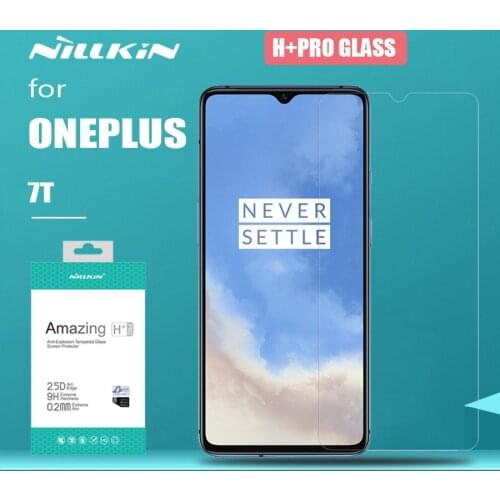 For Oneplus 7T Glass Nillkin H+ Pro 2.5D Ultra-Thin One Plus 7T Safety Tempered Glass Screen Protector for Oneplus 7T Glass Film